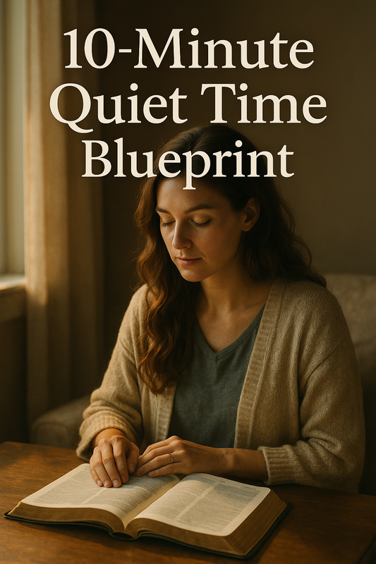 10-Minute Quiet Time Blueprint eBook